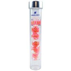 D6 Dice - Sharp Flamingo